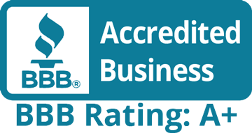 Better Business Bureau A + : A + Rating with the BBB